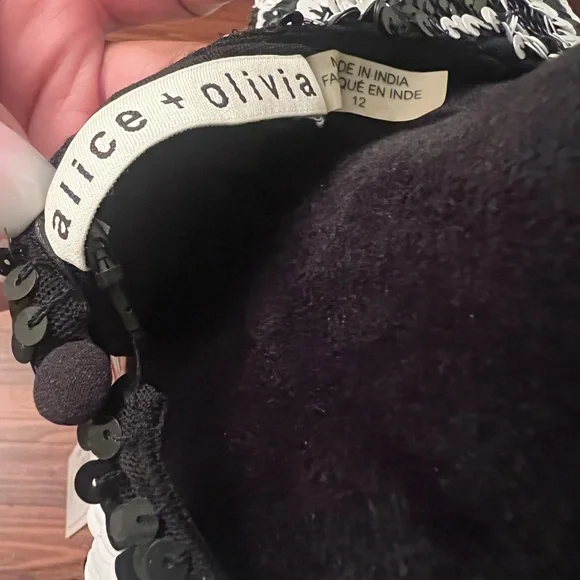 Multi color/multi print sequin cocktail dress - Picture 6 of 8